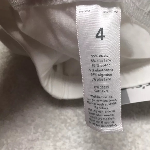 Carter's Girls Floral Flower Capri Leggings - Picture 6 of 7